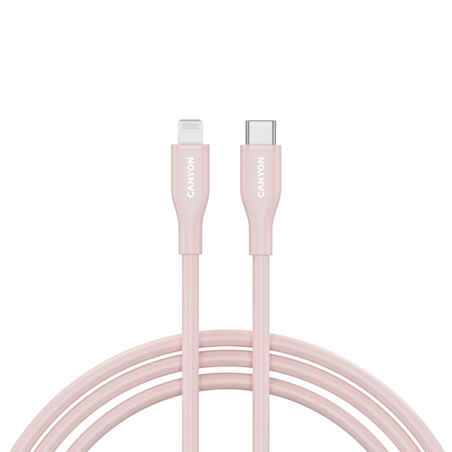 Rozi USB-C na Lightning kabel silikonski 1 m