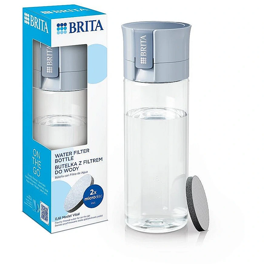 Brita Fill & Go Vital boca za filtriranje vode 0,6 l svijetloplava – 1052262 prikaz 9