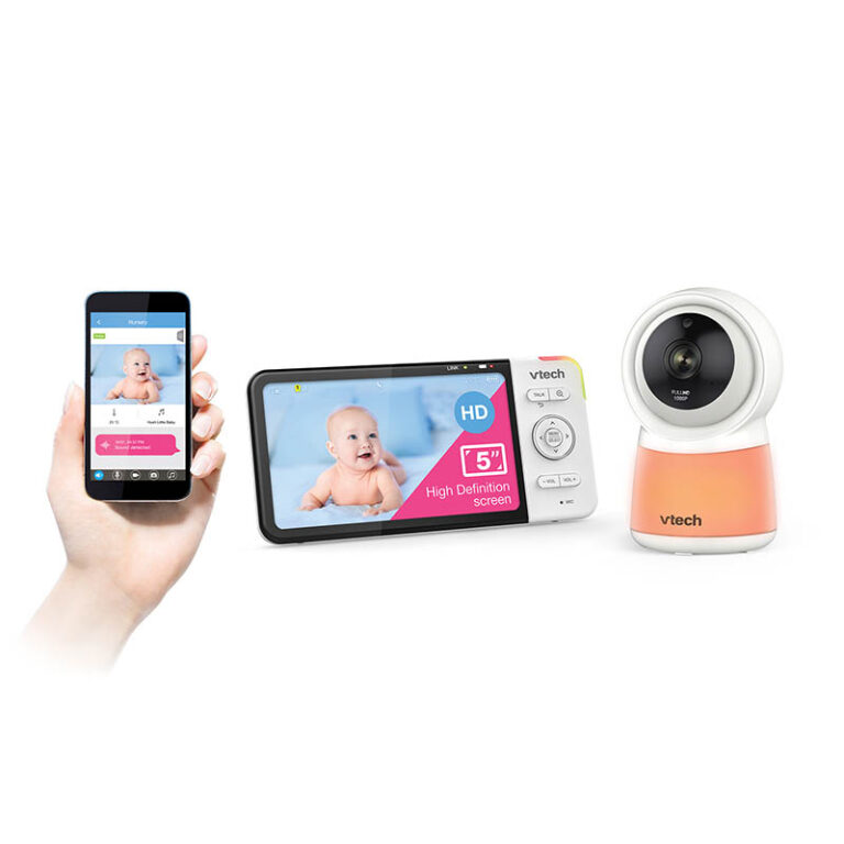 VTech video baby monitor 5" Smart Wi-Fi 1080p RM5754HD prikaz 4