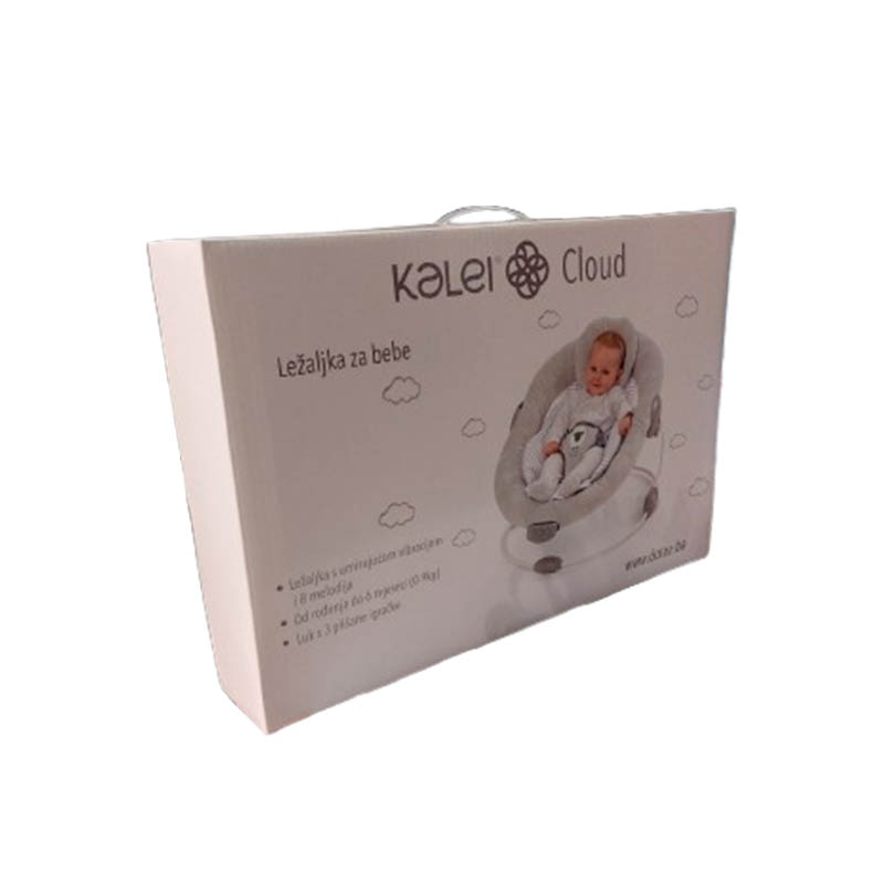 Kalei ležaljka s vibracijom Cloud Siva prikaz 6