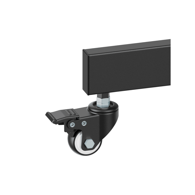 SBOX FS-403 mobilni podni stalak crna boja