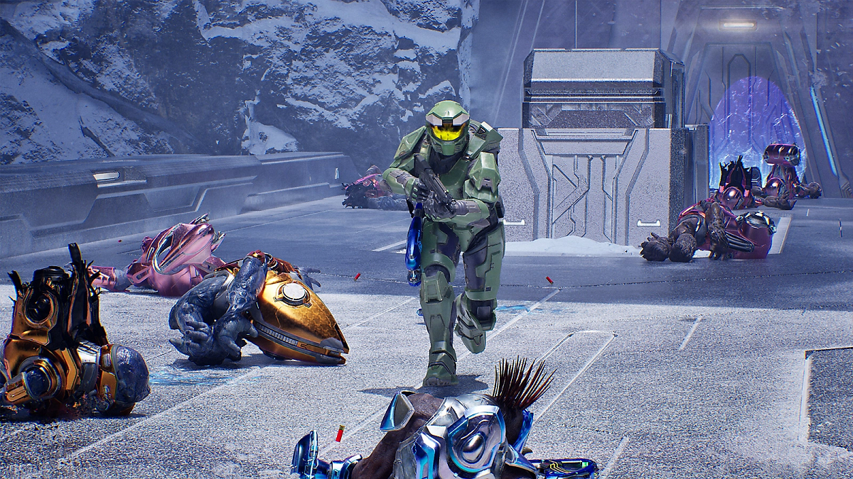 Halo Campaign Evolved Warthog Wraith vehicle gameplay