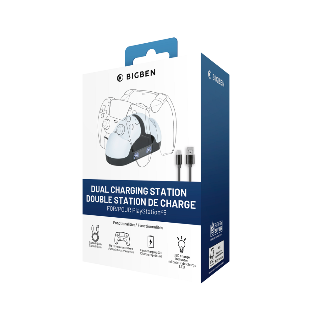 Bigben Dual Charging Station V3 PS5 slika 5