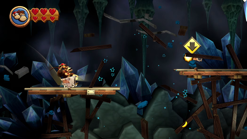 Donkey Kong Country Returns HD Switch gameplay