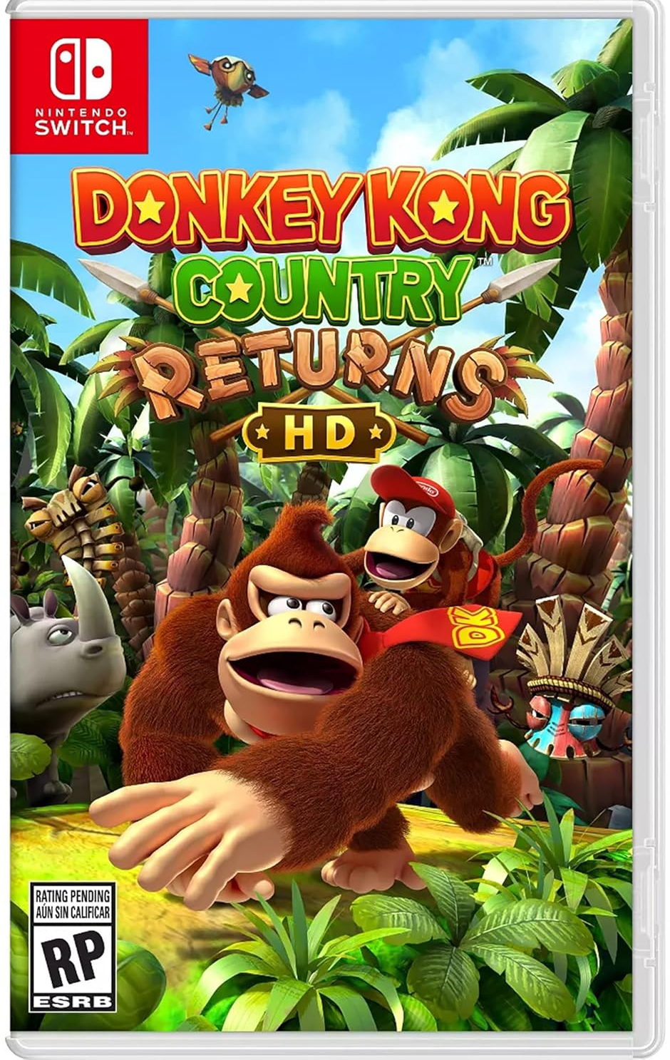 Donkey Kong Country Returns HD Switch džungla