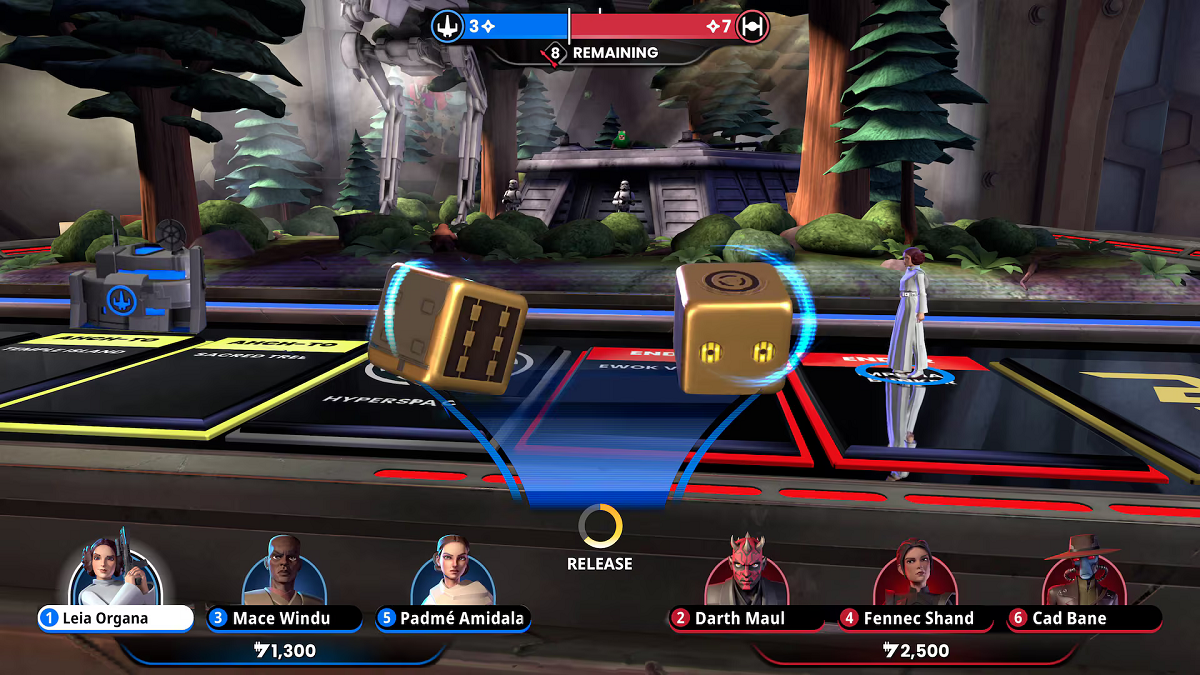 Monopoly Star Wars Heroes vs Villains PS5