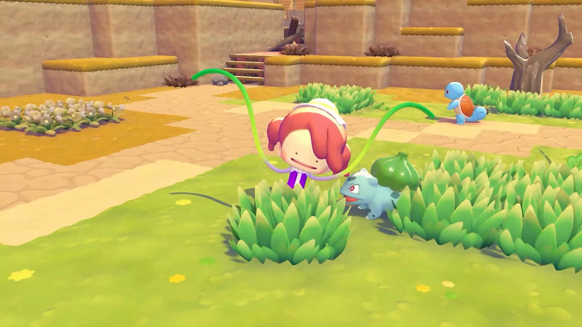 Pokemon Pokopia crafting and building