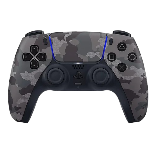 PS5 DualSense Wireless Controller Grey Camo