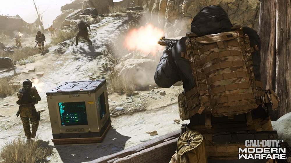 Call of Duty Modern Warfare PS4 borba