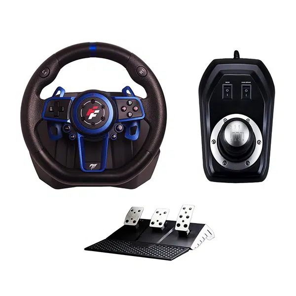 Volan Suzuka Flashfire F111 za PS5 PS4 PS3 PC s 3 pedale i mjenjačem
