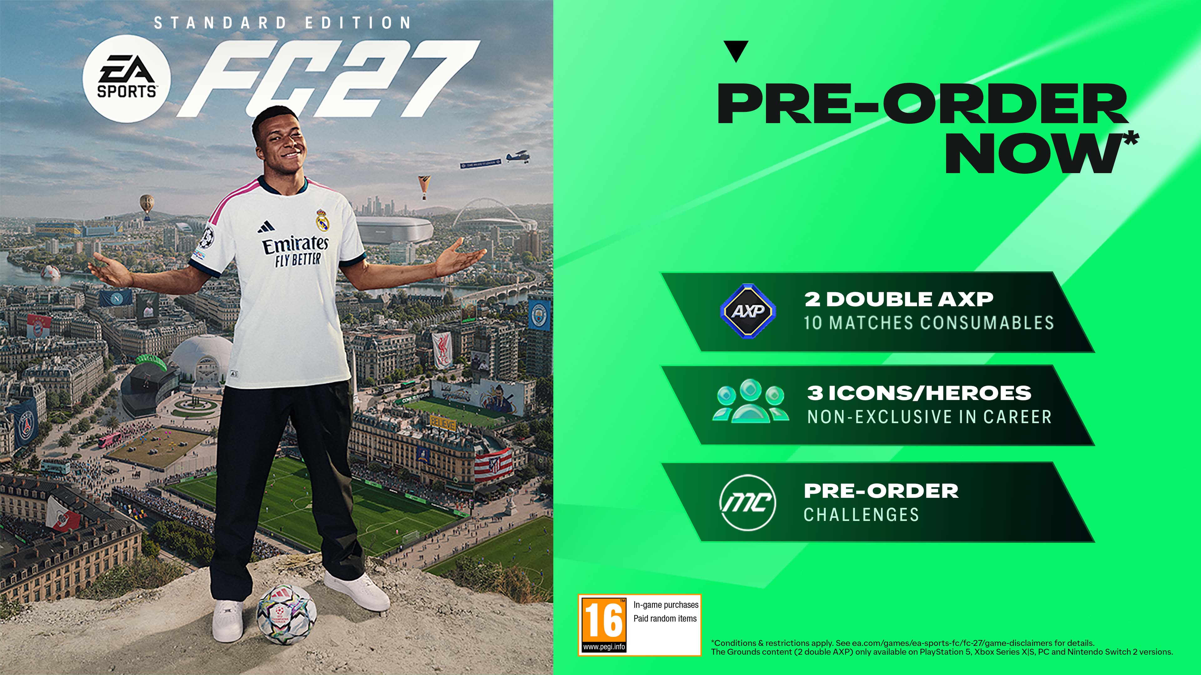 EA SPORTS FC 27 pogodnosti prednarudžbe