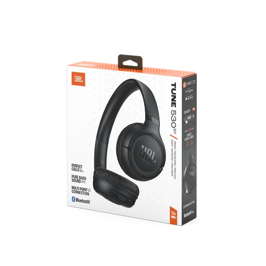 JBL T530BT crne slušalice detalji
