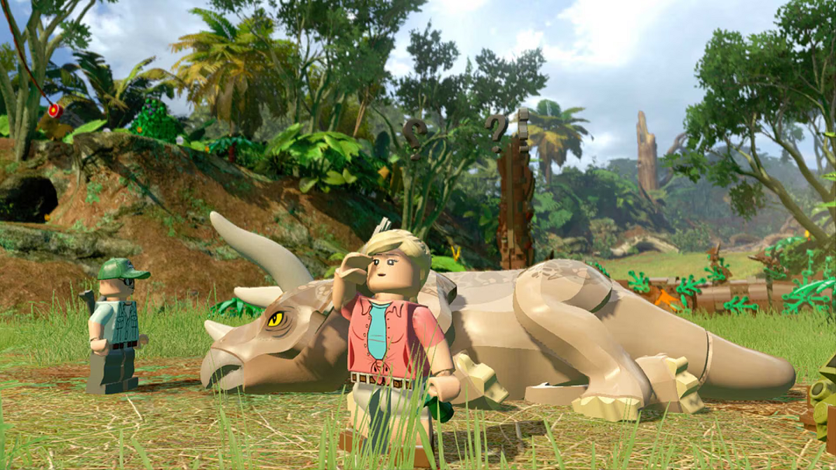 LEGO Jurassic World PS4 gameplay