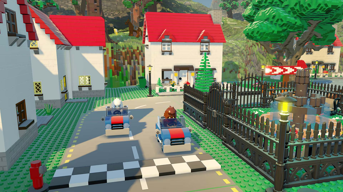 LEGO Worlds gradnja