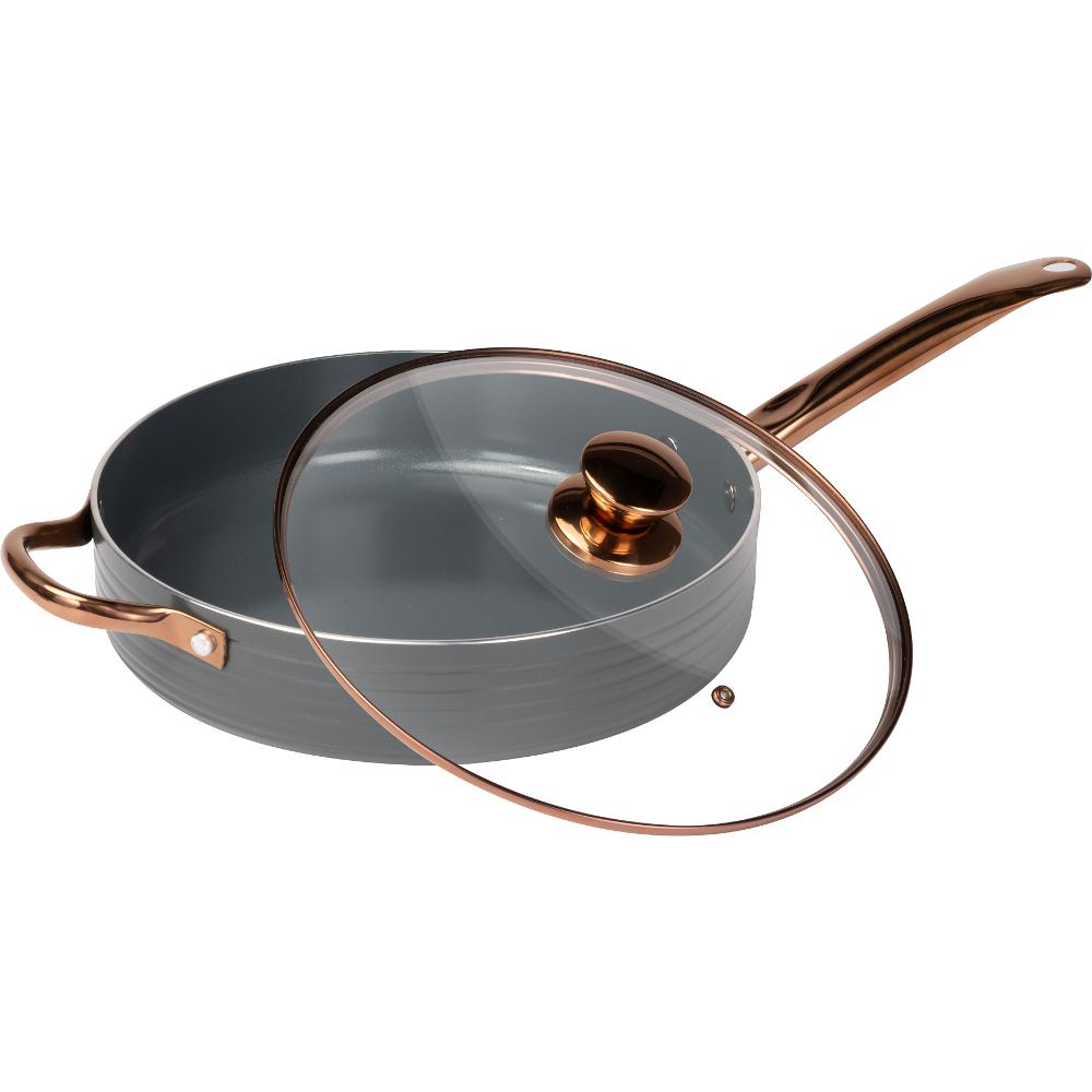 Lamart tava Orro 28 cm s poklopcem, aluminij / LT1271