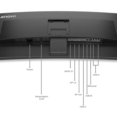 Lenovo ThinkVision P34WD-40 slika 7