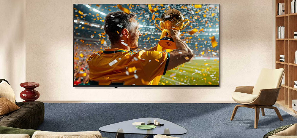 LG NANO Ultra Big TV prikaz u dnevnom boravku