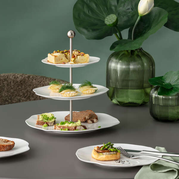 Villeroy & Boch etažer Pura na 3 nivoa 27 × 26 cm / 1044667880 – prikaz proizvoda