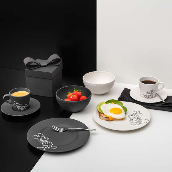 Villeroy & Boch set za kafu Manufacture Rock Mickey Mouse 4/1, 160 ml / 1047198519 – prikaz proizvoda