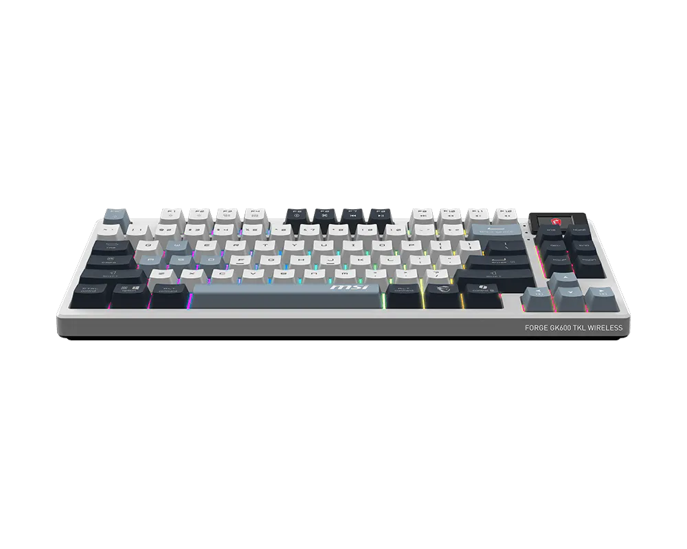 MSI Forge GK600 TKL Wireless Sky slika 4