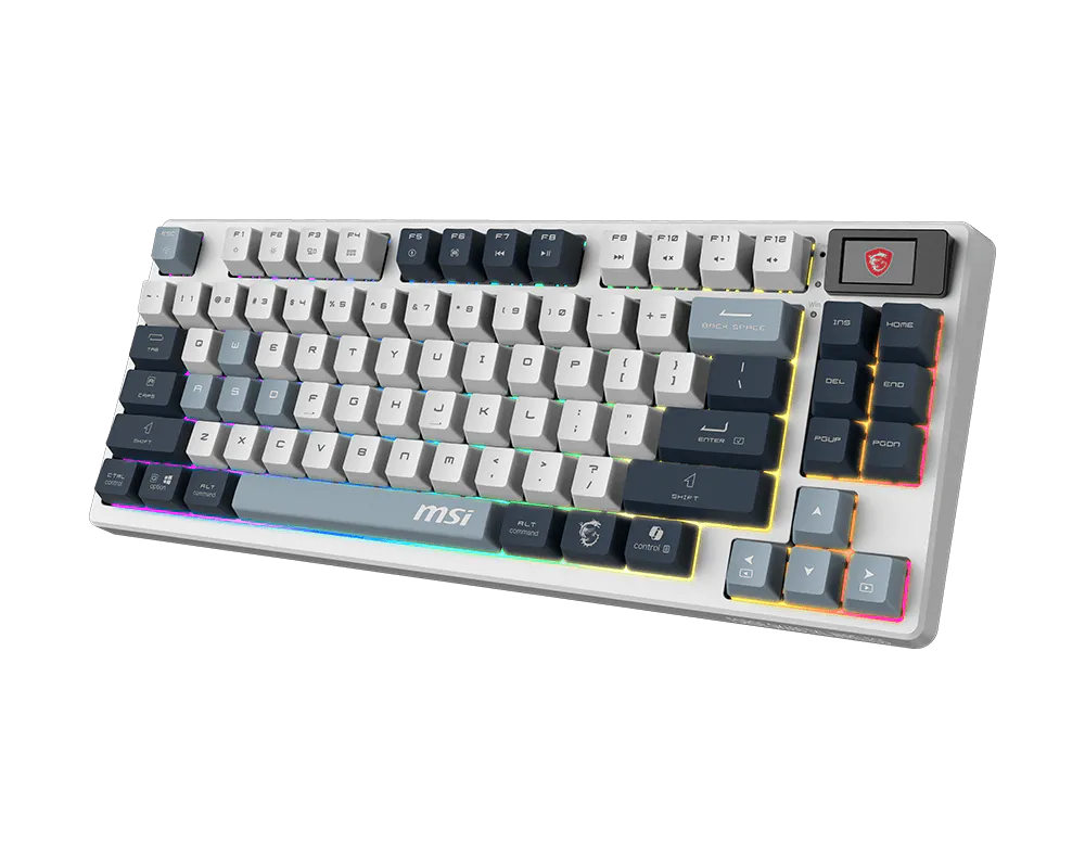 MSI Forge GK600 TKL Wireless Sky slika 3