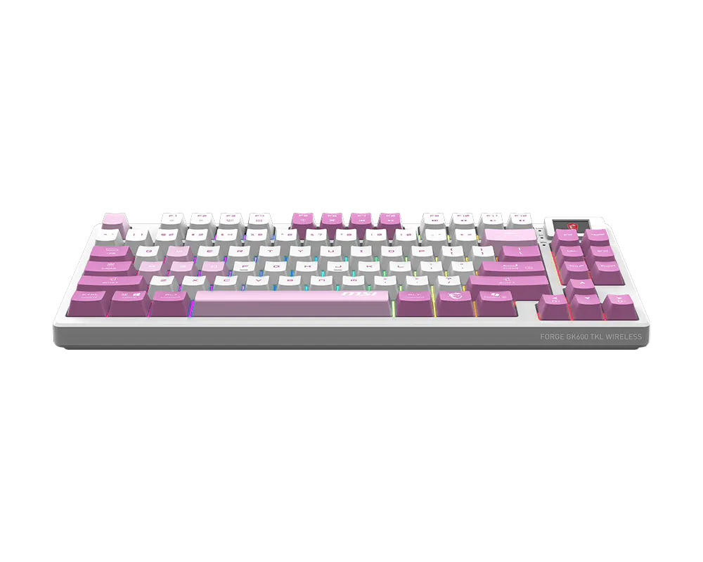 MSI Forge GK600 TKL Wireless Violet slika 4