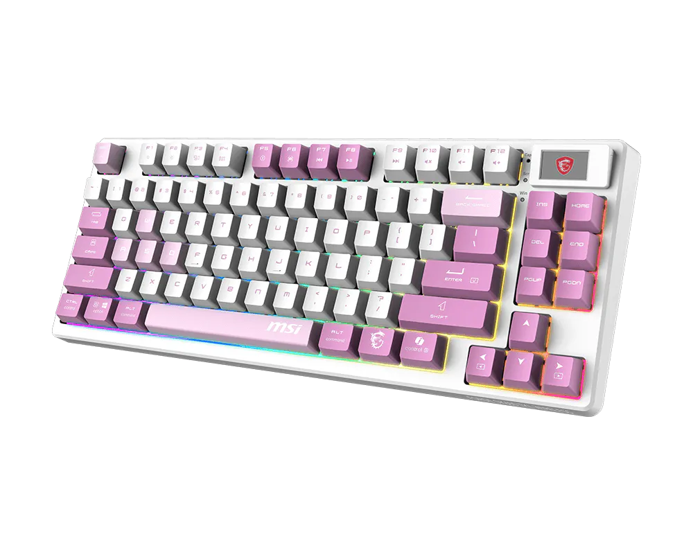 MSI Forge GK600 TKL Wireless Violet slika 3