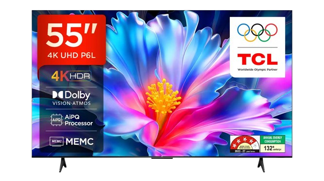 TCL LED televizor 55P6L 4K Ultra HD Google TV